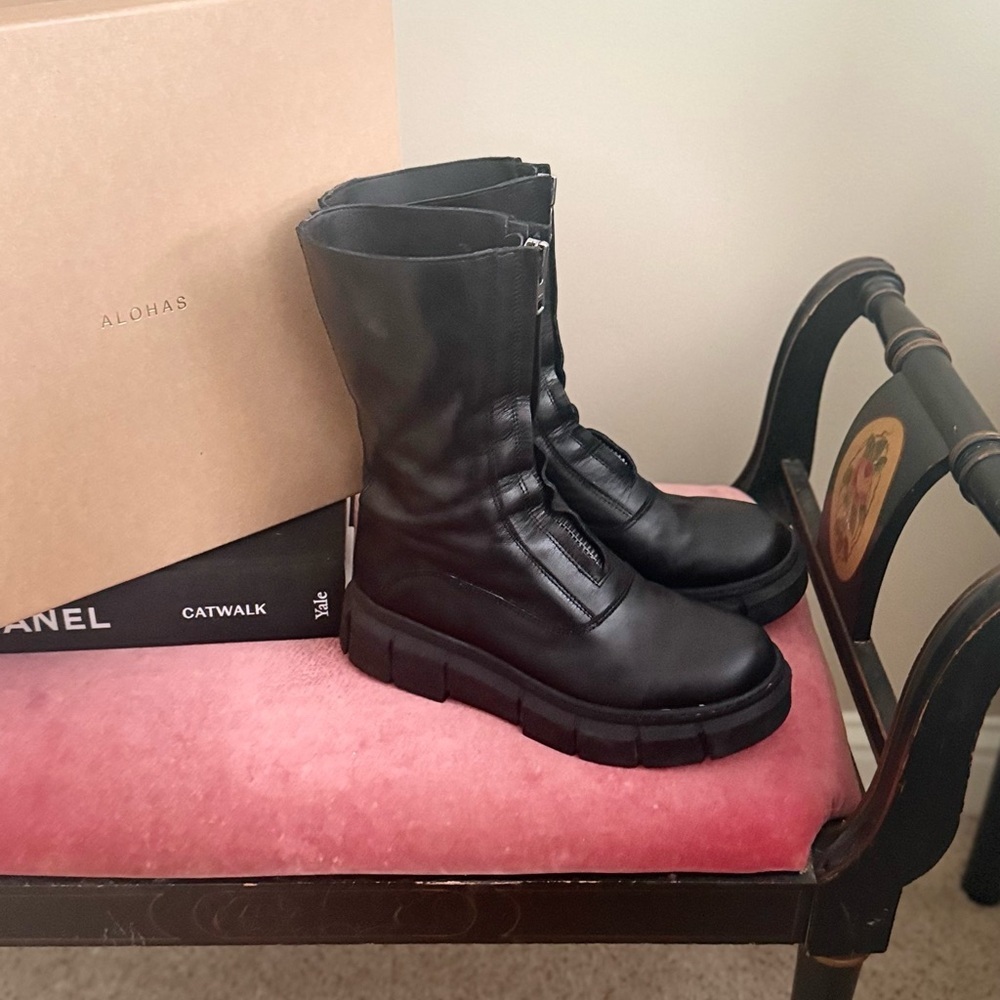 ALOHAS Peak Zipper Boots - Picture 7 of 14